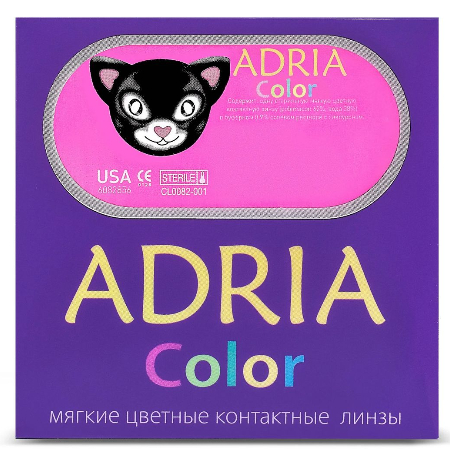 Adria Color 2 Tone 2 линзы (Трехмесячные цветные контактные линзы)