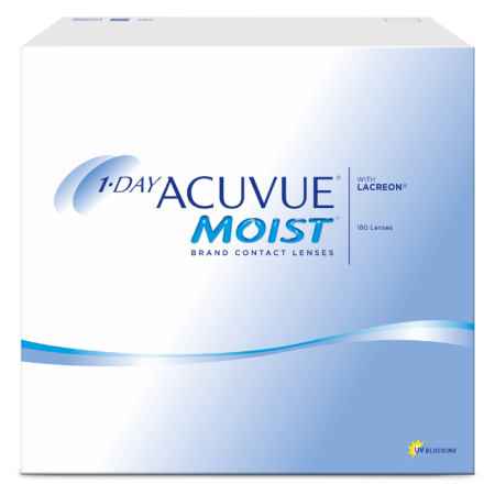 1-Day Acuvue® Moist with Lacreon® 180 линз