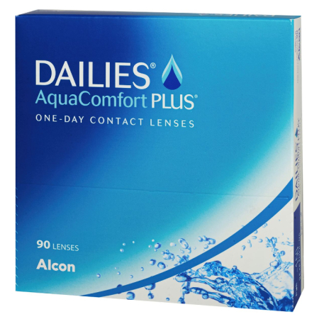 Dailies® AquaComfort Plus® 90 линз